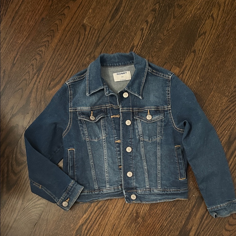 Old Navy Girls Jean Jacket - Deep Indigo
